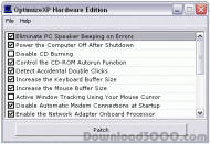 OptimizeXP Hardware Edition screenshot